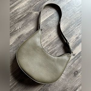 Olive green shoulder bag